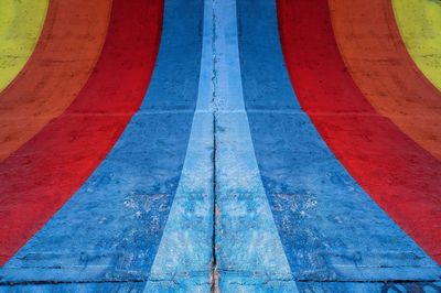 Full frame shot of colorful graffiti wall