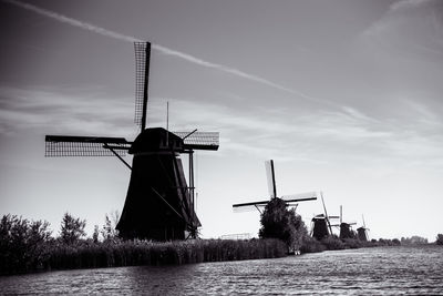Windmill in netherlands 