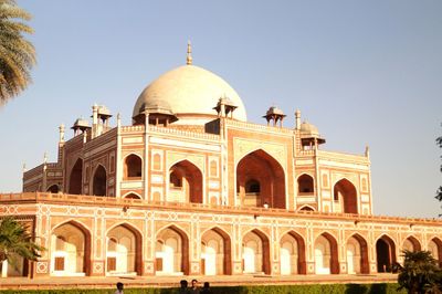 View of humayun's tomb against clear sky