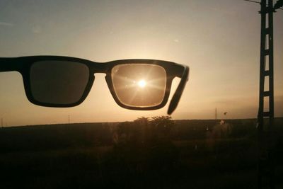 View of sky at sunset