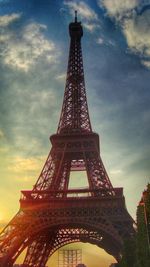 Low angle view of a tower