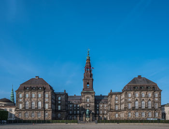 The danish parliament building christiansborg