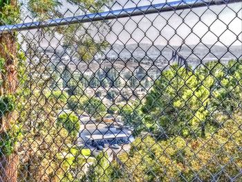 Full frame shot of chainlink fence