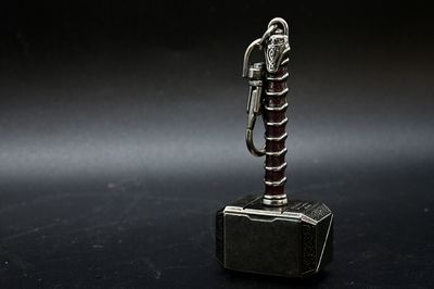 Close-up of telephone on table