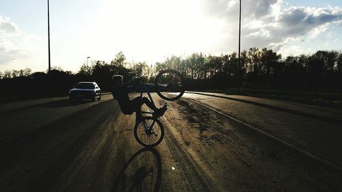 Cars on road