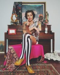 Portrait of young man