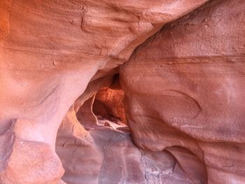 Rock formations in desert