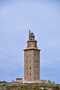 Hercules tower lighthouse la coruna - spain