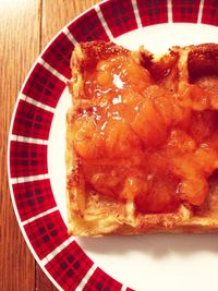 Close-up of served food