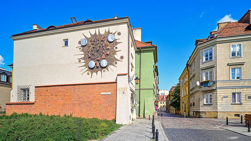 Low angle view of old building