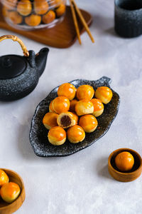 Nastar, pineapple tarts or nanas tarts, small and bite size, commonly found at lebaran 