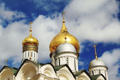 Low angle view of cathedral against sky