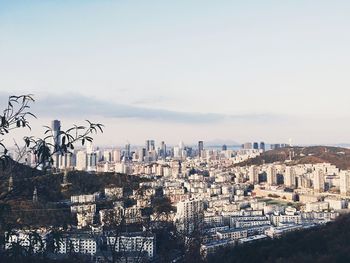 Cityscape against sky