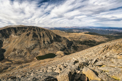 Chicago lakes in the mount evans wilderness, colorado