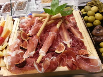 Close-up of food for sale