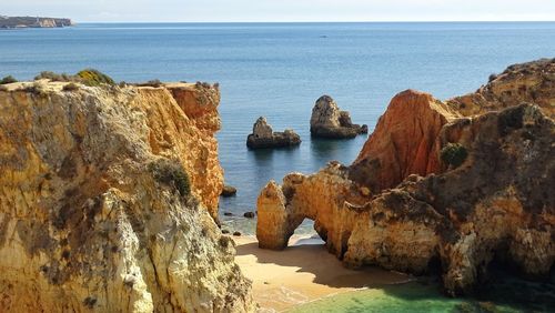 Panoramic view of sea against sky