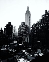 View of buildings in city