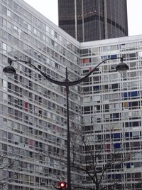 Low angle view of modern building