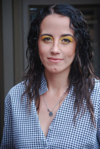 Portrait of young woman