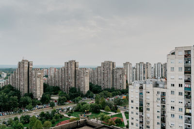 Cityscape against sky