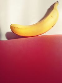 Close-up of fruit over white background