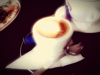 Close-up of coffee cup