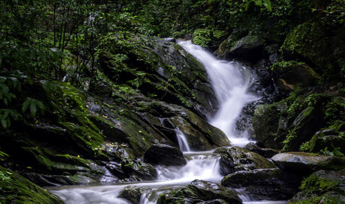 View of waterfall
