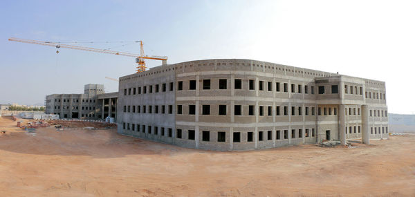 View of construction site
