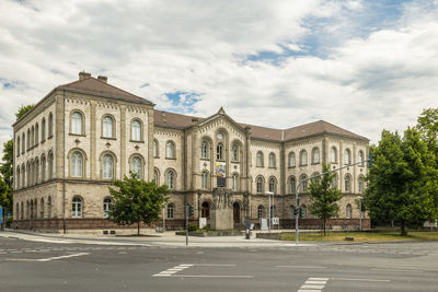 View of historic building against sky