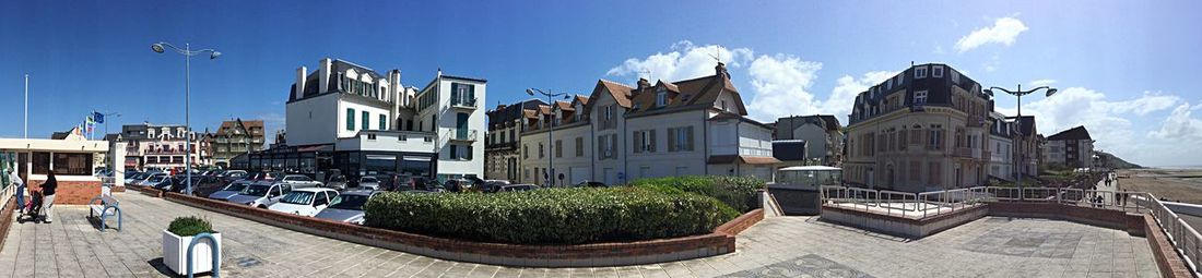 Buildings against sky