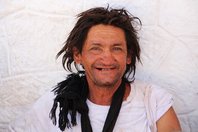 Portrait of smiling young man