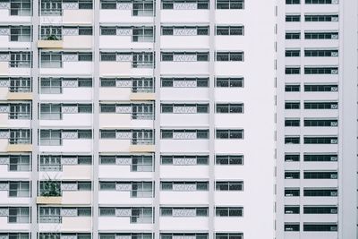 Low angle view of residential building