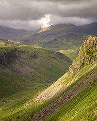 Hills in the lake district, cumbria, uk