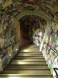Low angle view of staircase