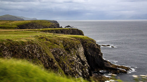 Slea head drive in dingle peninsula, ireland