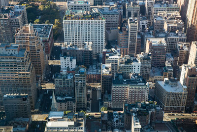 Aerial view of cityscape