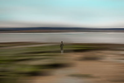 Man in the nature, france