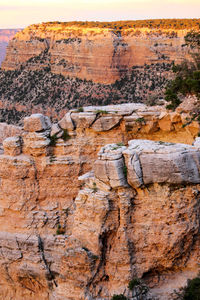 Scenic view of grand canyon