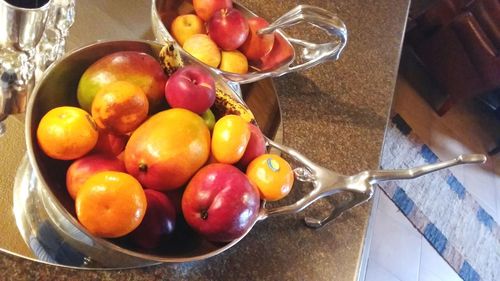 Full frame shot of fruits