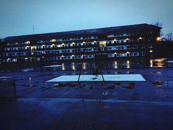View of buildings in city