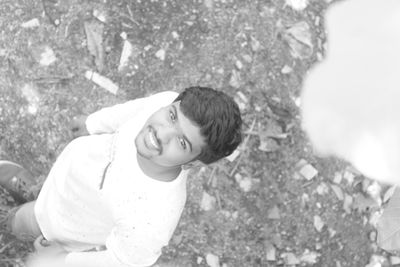 Portrait of smiling boy