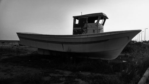 Boats in sea