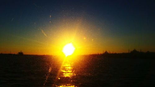 Scenic view of sunset