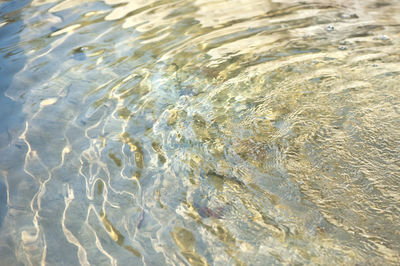 Full frame shot of rippled water