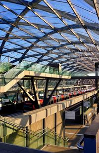 View of railroad station