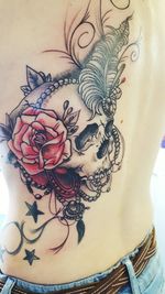 Close-up of painting on flower