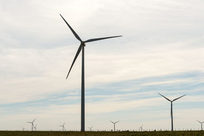 Windmill against sky