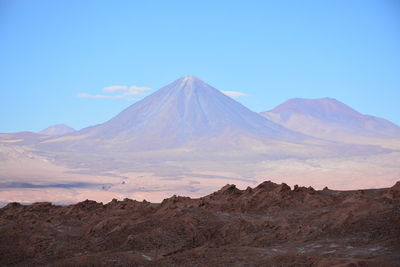 View of a desert