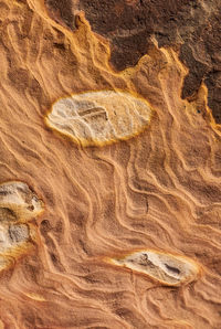 Full frame shot of rock on land