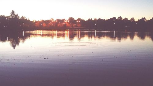 Scenic shot of calm lake